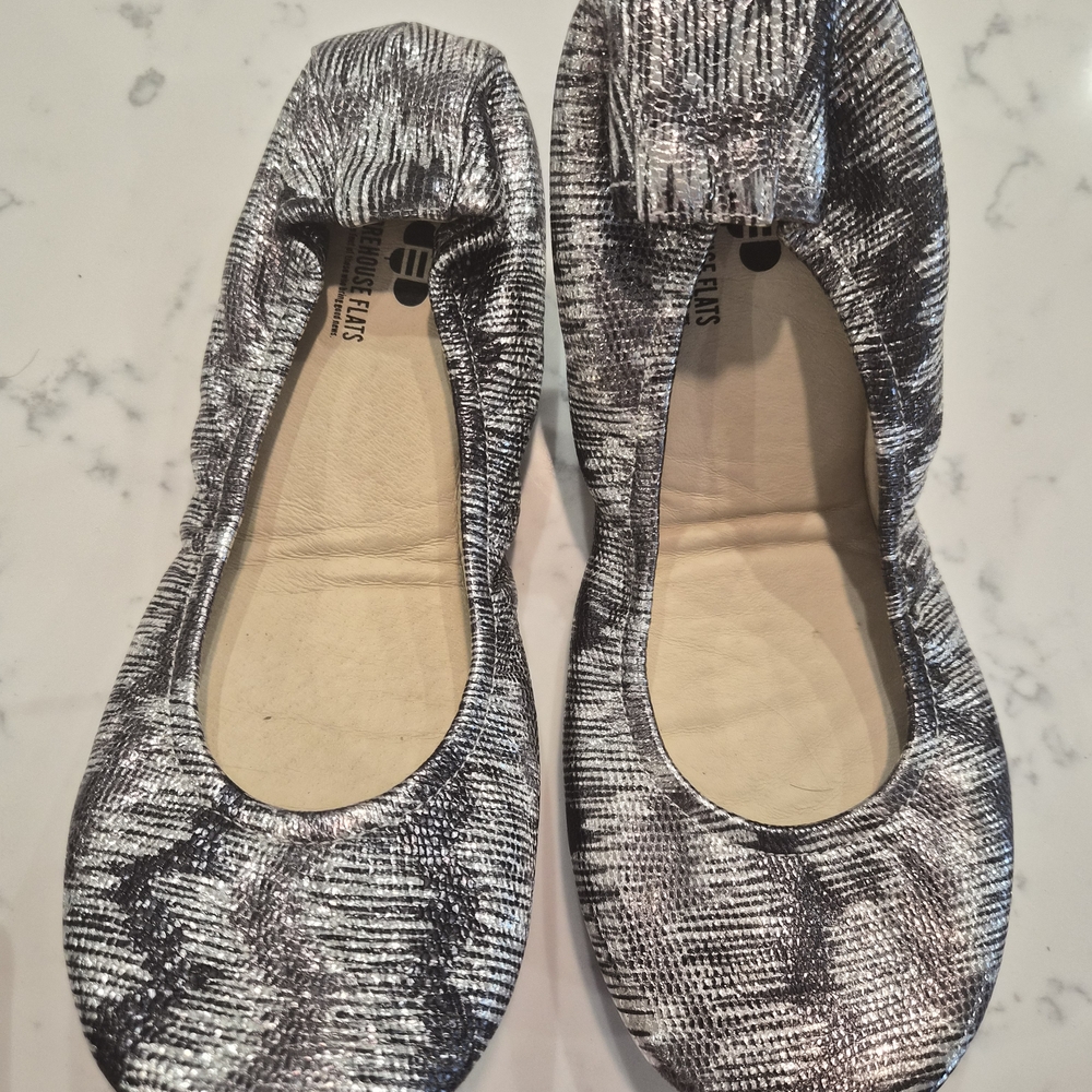 Storehouse Flats Tinsel Twinkle Ballet Flats Size 10 New